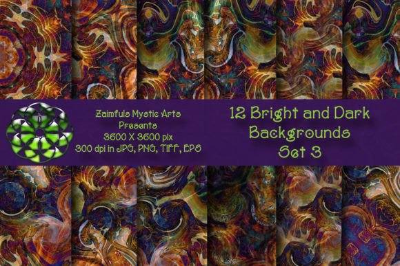 12 Bright and Dark Backgrounds #3: Your Next Creative Foundation