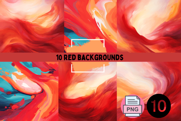 Abstract Red Backgrounds: Igniting Creative Passion