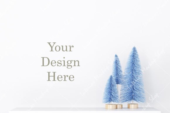 Effortless Festive Marketing with Blue Christmas Backgrounds