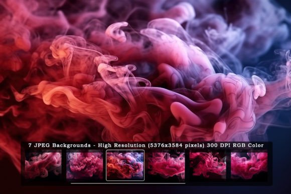 Elevate Your Visuals with Moody Brown Smoke Textures