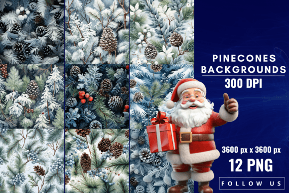 Embrace Rustic Charm with Pinecones Backgrounds