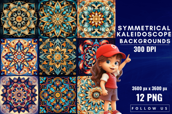 Unlocking Visual Harmony: The Power of Symmetrical Kaleidoscope Backgrounds