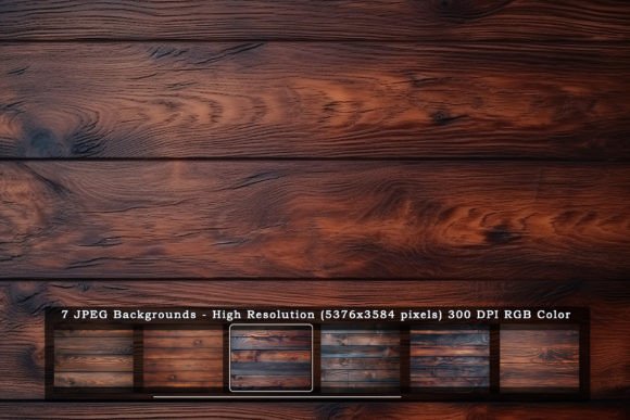 Warmth and Depth: Using Dark Wooden Textures Backgrounds